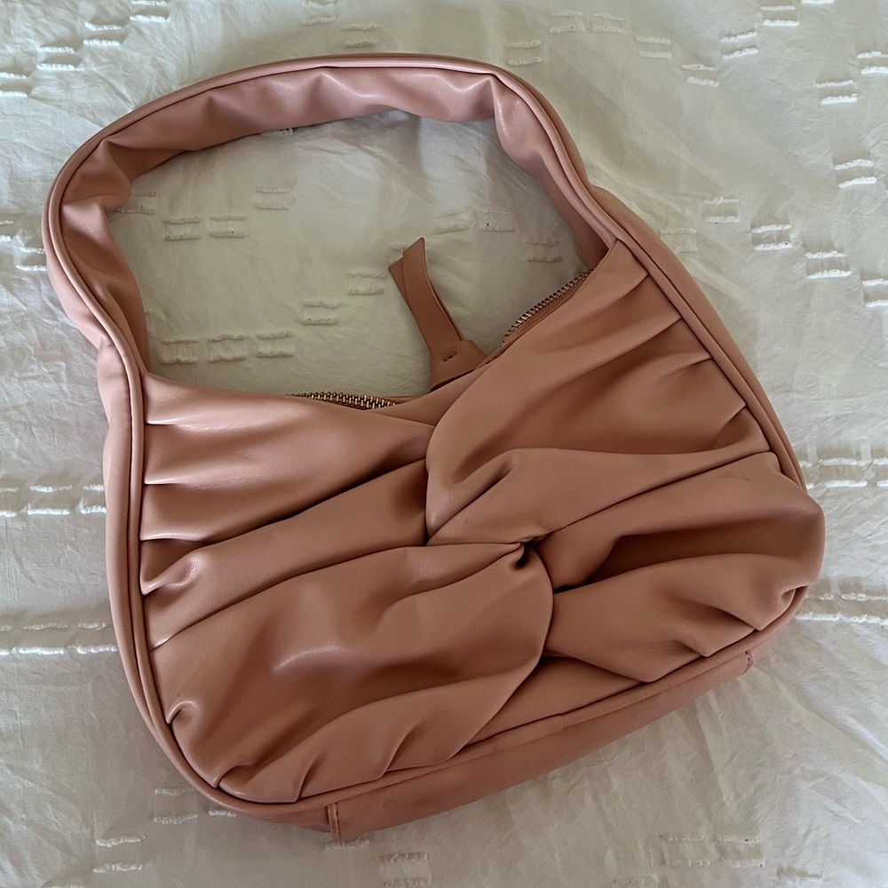 Baby Pink Top shot bag